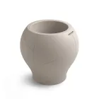 Outdoor Vase in Various Finishes and Sizes in Polyethylene Made in Italy - Loto Viadurini