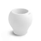 Outdoor Vase in Various Finishes and Sizes in Polyethylene Made in Italy - Loto Viadurini