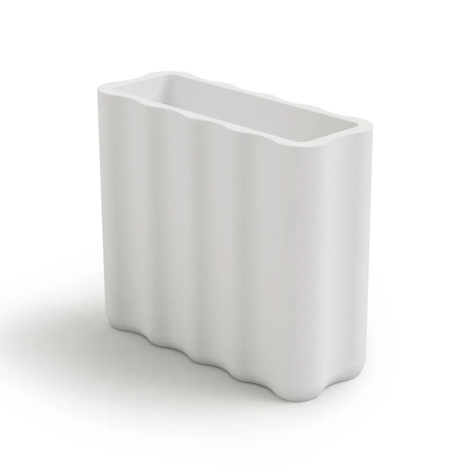 Outdoor Vase in Colored Polyethylene 2 Sizes Made in Italy - Barbia Viadurini