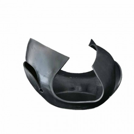 Decorative Vase in Matt or Glazed Ceramic Made in Italy - Waves Viadurini