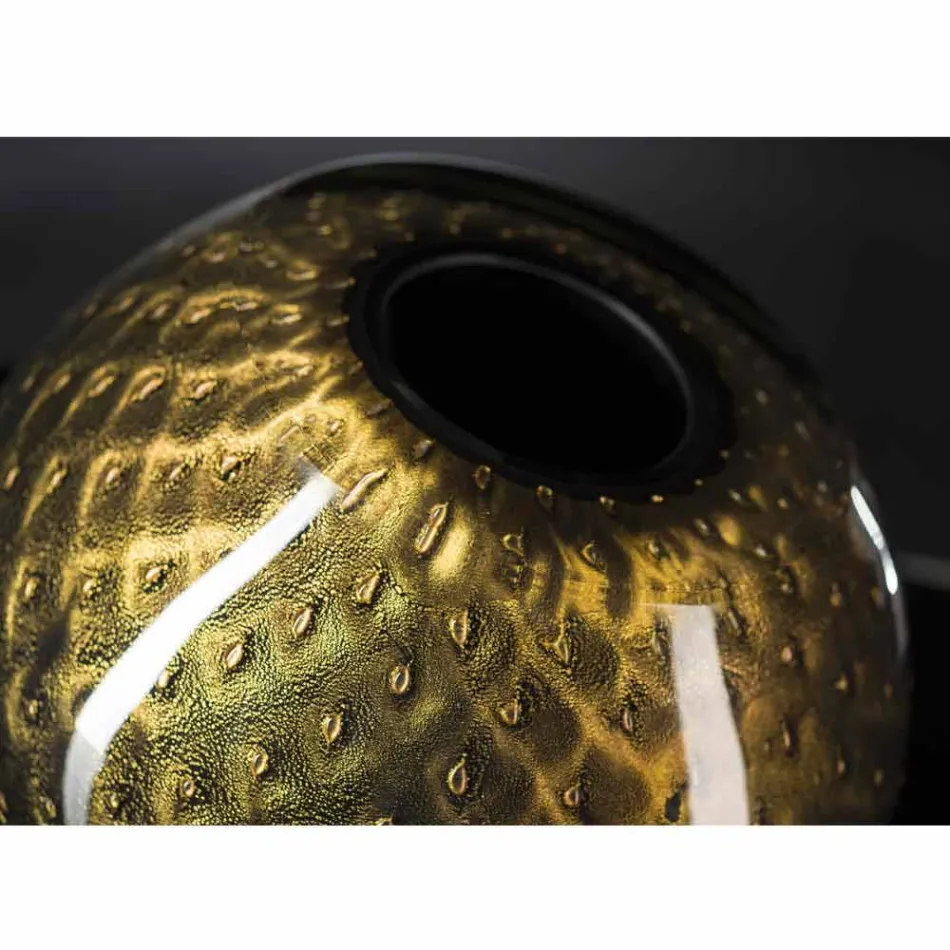 Decorative Vase in Colored Murano Blown Glass Made in Italy - Barletta Viadurini