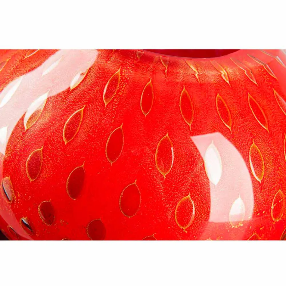 Decorative Vase in Colored Murano Blown Glass Made in Italy - Barletta Viadurini