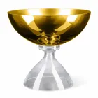 Decorative Blown Glass Vase Handcrafted in Italy - Serena Viadurini