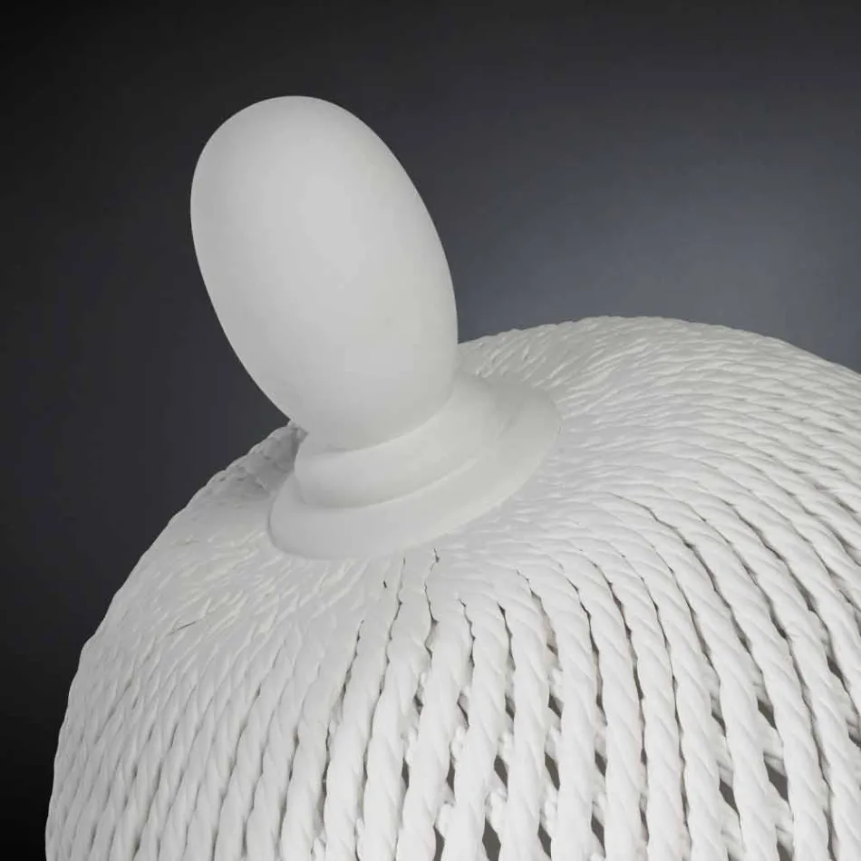 Elegant Indoor Ceramic Vase Handmade Made in Italy - Napoleone Viadurini