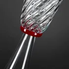 Elegant Indoor Vase in Blown Murano Glass Made in Italy - Inverso Viadurini