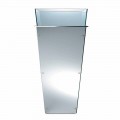 Freestanding Vase in Glass and Interchangeable Panels 3 Dimensions - Ghenna