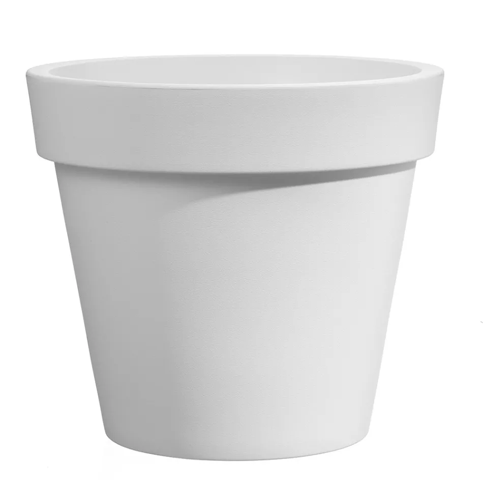 Large Outdoor Vase in Polyethylene 4 Sizes Made in Italy - Emporium Viadurini