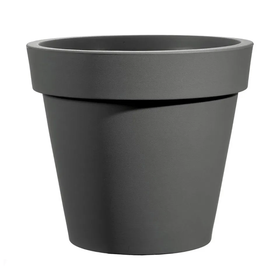 Large Outdoor Vase in Polyethylene 4 Sizes Made in Italy - Emporium Viadurini