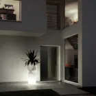 Bright Outdoor Vase in Opaque Polyethylene Made in Italy - Proud Viadurini