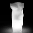 Bright Outdoor Vase in Opaque Polyethylene Made in Italy - Proud Viadurini