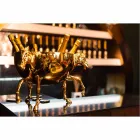 Indoor Ornamental Vase in White Ceramic or 24k Gold Made in Italy - Jacky Viadurini