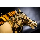 Indoor Ornamental Vase in White Ceramic or 24k Gold Made in Italy - Jacky Viadurini