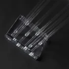 Transparent Plexiglass Indoor Vase Made in Italy - Fortunato Viadurini