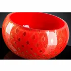 Round Indoor Vase in Colored Murano Glass Made in Italy - Asper Viadurini