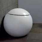 Vase Design WC Jar Made in Italy in Ceramic Fanna Viadurini