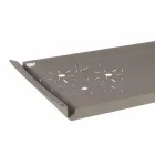 Serving Tray with Flowers in White, Blue or Mud Iron - Marken Viadurini