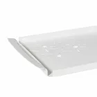 Serving Tray with Flowers in White, Blue or Mud Iron - Marken Viadurini