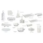 Iron Design Serving Tray, Italian Artisan Production - Leiden Viadurini