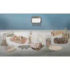 Iron Design Serving Tray, Italian Artisan Production - Leiden Viadurini