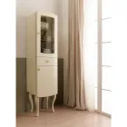 Single Color Showcase with Internal Glass Shelves Made in Italy - Candy Viadurini