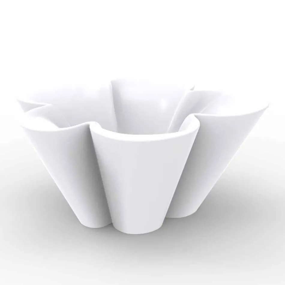 Vondom Agatha planter of modern outdoor colored polyethylene design Viadurini